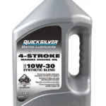 Motorolja, Quicksilver 10W30 Synthetic Blend Marine Oil. 4 liter.