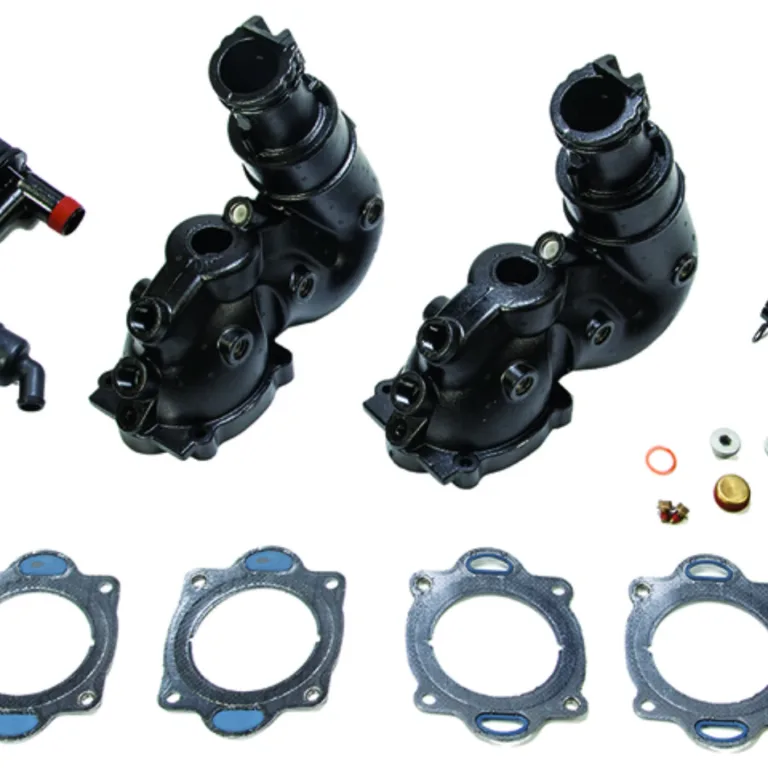 Avgasknä kit med 6 tum risers