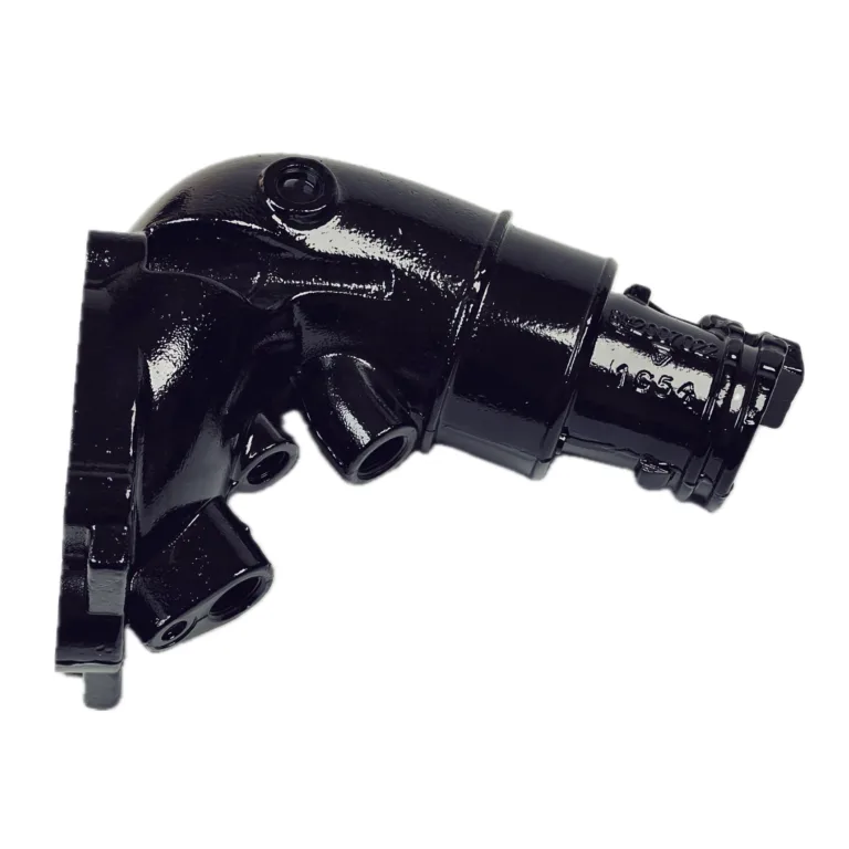 Avgasknä styrbord utan förhöjning