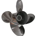 4-bladig propeller Pleasure four stigning 17 tum