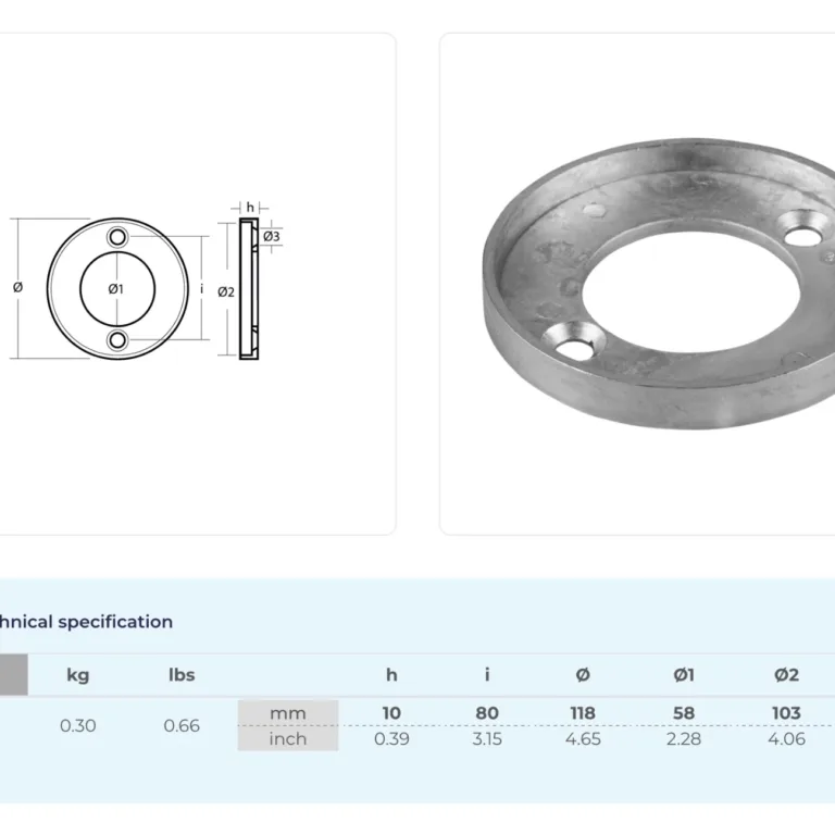 Anod Volvo Aq250/270