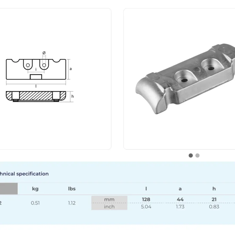 Anod Mercury Verado L6