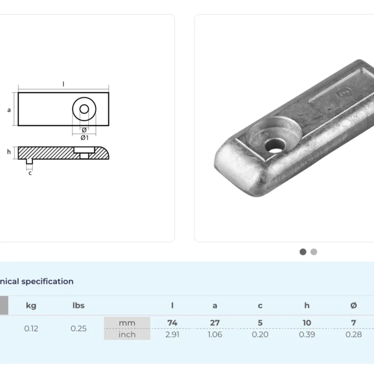 Anod Mercury Verado L6