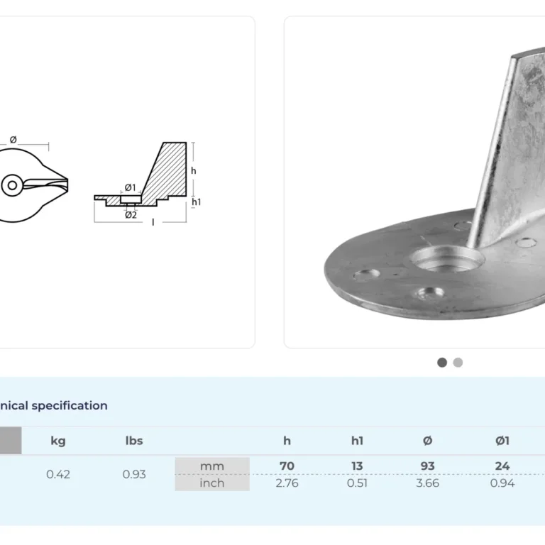 Anod Mercury 25-50hk i magnesium