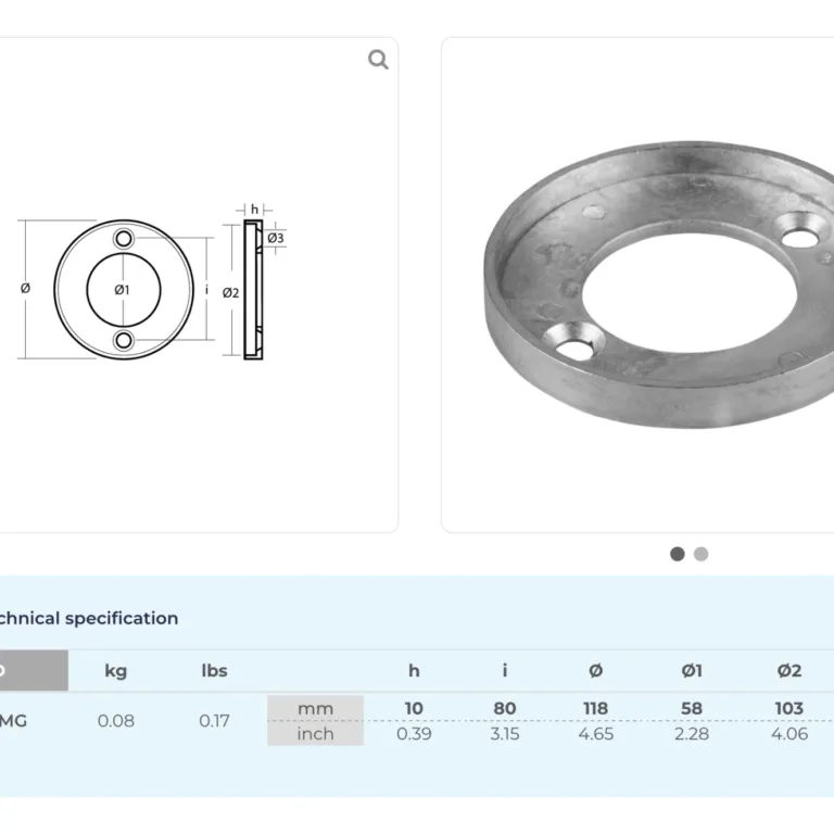 Anod Volvo Aq250/270