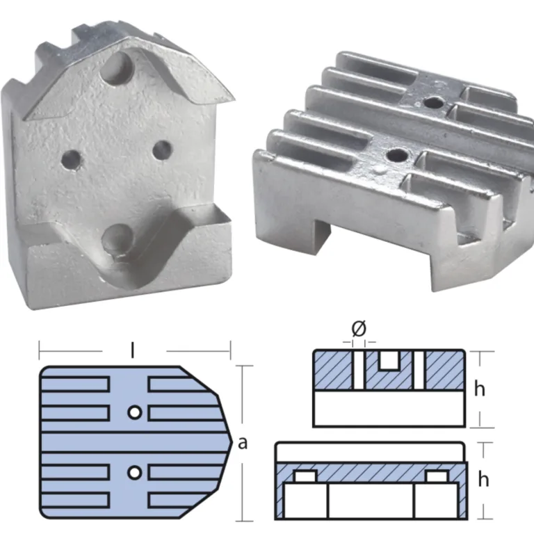 Anod till Mercruiser Alpha One drev i magnesium