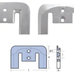Anod Mercruiser Bravo 1/2/3 i aluminium