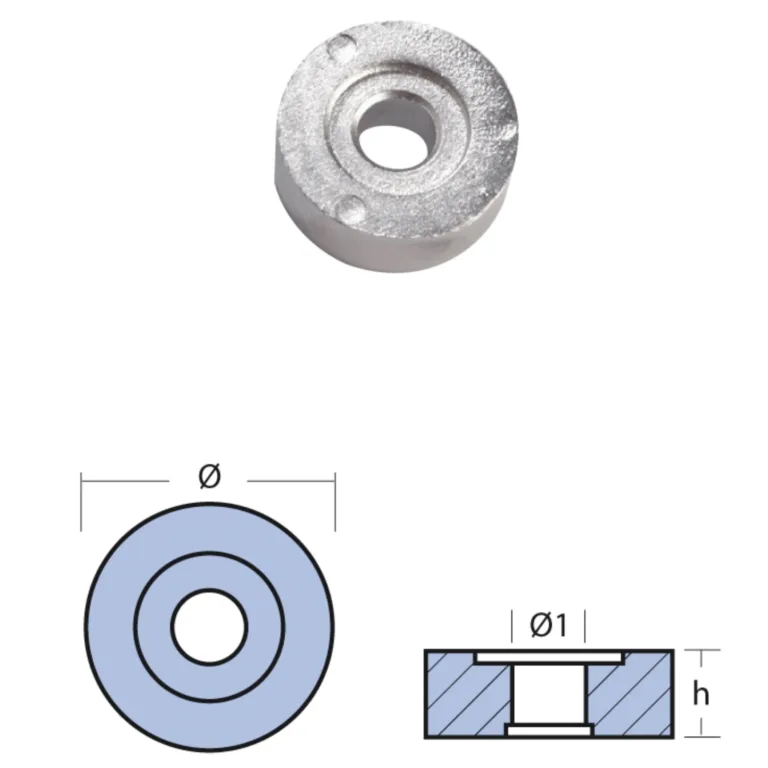 Anod Mercury 4,5hk i aluminium