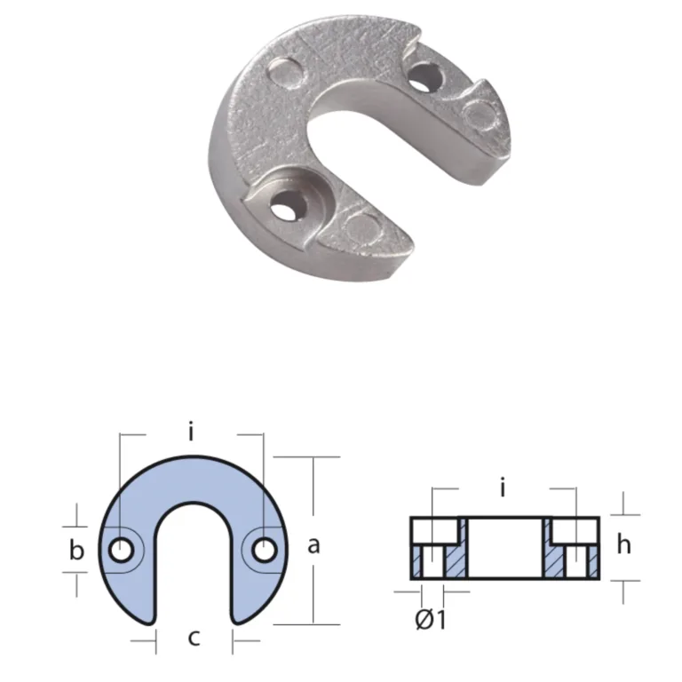 Anod Mercruiser Alpha One gen 2 i magnesium