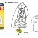 Anodkit för Volvo SXA/DPSA Aluminium