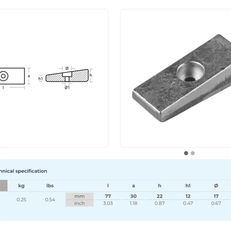 Anod Mercury 35-300hk i magnesium