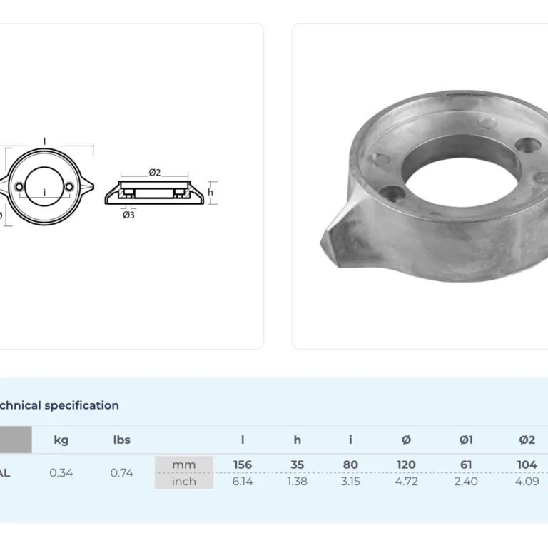 Anod Volvo 280/290SP