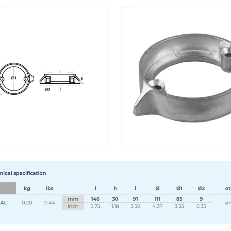 Anod Volvo 280/290DP