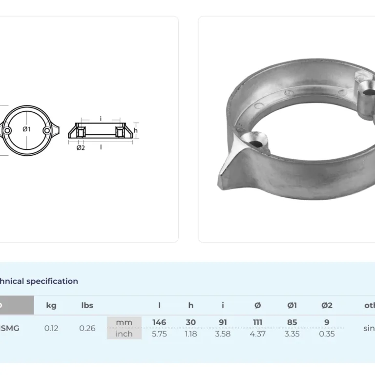 Anod Volvo 280/290DP
