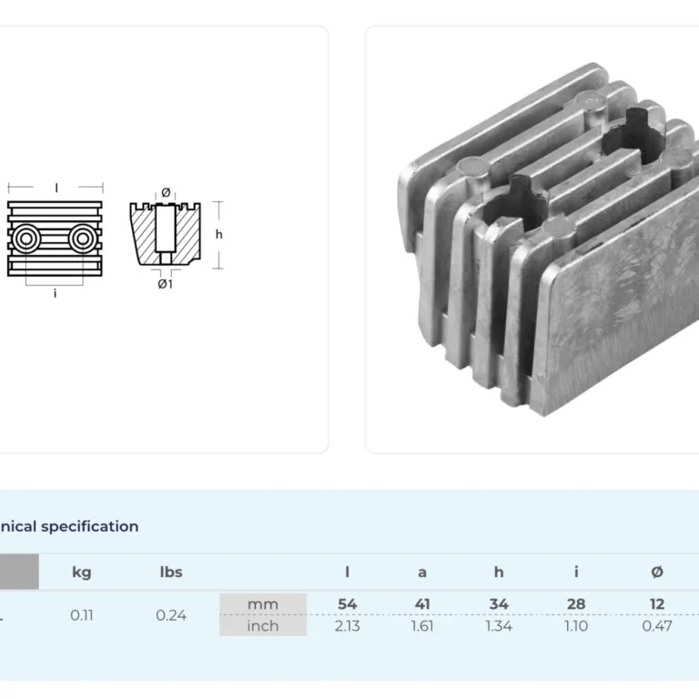 Anod Volvo DPX, DP-SM, SX-M 