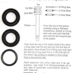 Packningssats till std-hydraulcylinder