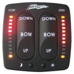 Bennett manöverpanel med indikator 12V
