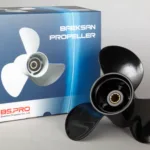 3-bl båtpropeller för Honda, 10 tum