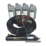 Sea First. Hydraulstyrning för drev, balanserad cylinder. Tiltpump.