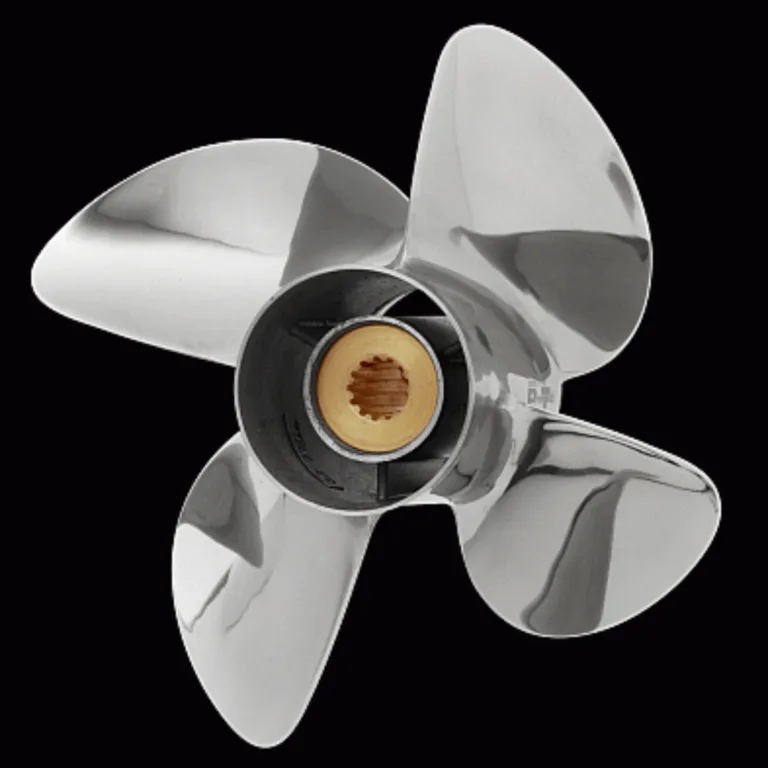 4-bl rostfri båtpropeller stigning 15 tum