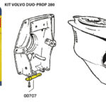 Anodkit för Volvo 280 duoprop aluminium